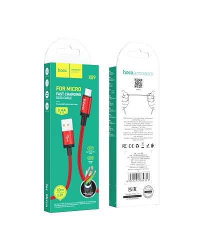 USB Hoco X89 Wind Micro 2.4A