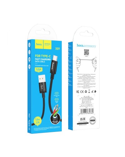 USB Hoco X89 Wind Type-C 3A