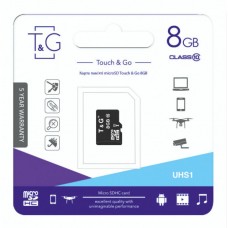 Карта Памяти T&G MicroSDHC 8gb UHS-1 10 Class