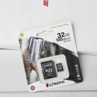 Карта Памяти Kingston Canvas Select Plus microSDHC (UHS-1) 32gb 10 Class & Adapter