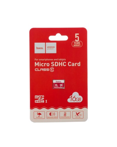 Карта Пам'яті Hoco MicroSDHC 16gb 10 Class