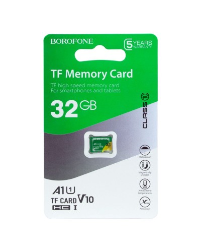 Карта Пам'яті Borofone MicroSDHC 32gb 10 Class