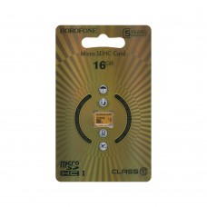 Карта Памяти Borofone MicroSDHC 16gb 10 Class