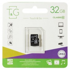 Карта Пам'яті T&G MicroSDHC 32gb UHS-1 10 Class