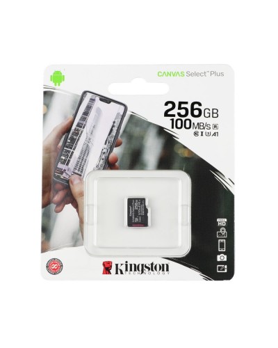 Карта Пам'яті Kingston Canvas Select Plus microSDXC (UHS-1) 256gb 10 Class