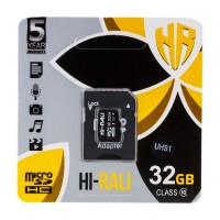 Карта Пам'яті Hi-Rali MicroSDHC 32gb UHS-1 10 Class & Adapter