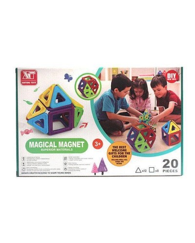 Магнитный конструктор Magical Magnet 20 деталей