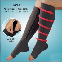 Лікувальні компресійні гольфи від варикозу Zip Sox (Зіп Сокс) зі змійкою BR00040