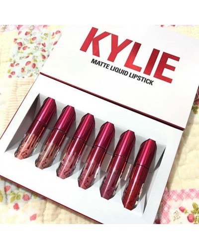 НАБОР ПОМАД KYLIE MATTE LIQUID LIPSTICK 6 ШТУК