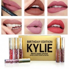 ЖИДКАЯ МАТОВАЯ ПОМАДА KYLIE BIRTHDAY EDITION LIPSTICK SET 6