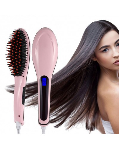 Електрична гребінець-випрямляч FAST HAIR STRAIGHTENER HQT-906 (40)