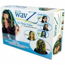 🟢 Волшебные спиральные бигуди Hair Wavz Хейр Вейвз для длинных волос 50 см 18 шт
