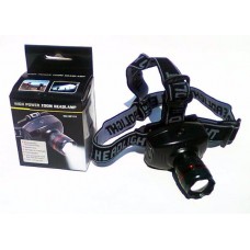 Фонарь головной светодиодный Bailong BL-6611. LED ZOOM HEADLAMP