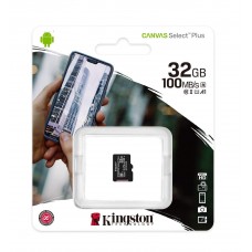 Карта пам'яті micro SDHC 32GB Kingston (class 10) (UHS-3) (БЕЗ АДАПТЕРА)