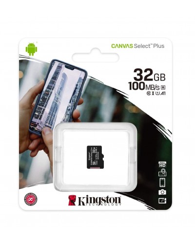 Карта пам'яті micro SDHC 32GB Kingston (class 10) (UHS-3) (БЕЗ АДАПТЕРА)