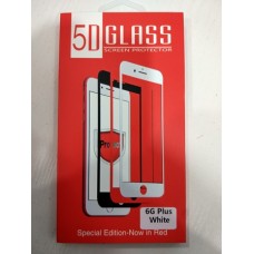 Панель передня 5D GLASS 6G Plus White (червона коробка)