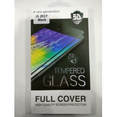 Панель передня 5D GLASS J5 2017 (White, black)