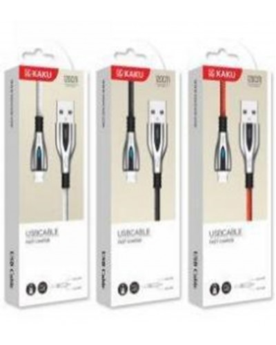 Кабель USB-Lightning(Apple) KAKU KSC-097 Light Source Serie LED 1.2м 2.8A