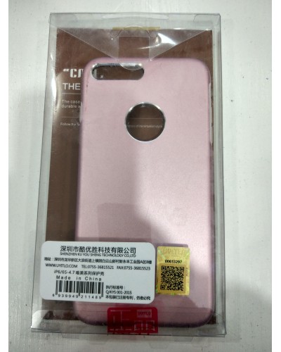 Чехол Iph 6S case pink