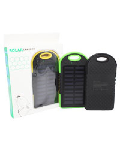 Power Bank 30000 mAh Solar із сонячною батареєю (решітка, гумовий) (100)