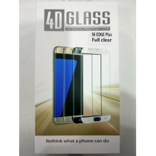 Панель передня 4D GLASS S6 edge plus (Full clear, white, black, gold, blue)