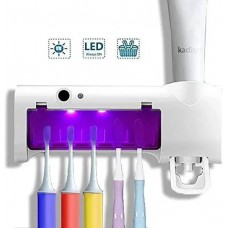 Диспенсер для зубной пасты и щеток авто Multi-function Toothbrush sterilizer JX008 (феолетовая коробка) (W79) (60)