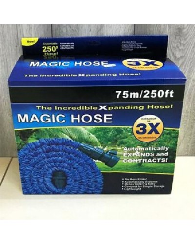 Шланг поливальний MAGIC HOSE, що розтягується, 75м/250ft (20 шт/ящ)