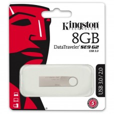 Флеш накопичувач USB 8Gb Kingston SE9 (Метал) (3.0)