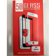 Панель передня 5D GLASS 6G White (червона коробка)