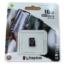 Карта пам'яті micro SDHC 16GB Kingston (class 10) (UHS-3) (БЕЗ АДАПТЕРА)