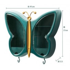 Органайзер-полка для косметики 'Бабочка' (Зелёный) (W-31)