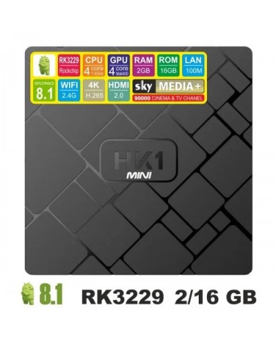 Приставка TV BOX (HK1 MINI) (2/16) (20)