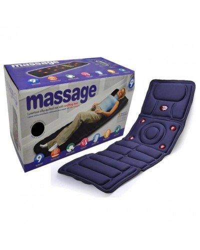 Массажный матрас с четырьмя зонами вибрации с пультом XPRO RELAX Massage Mat