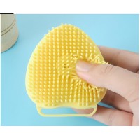 Універсальна силіконова щітка для купання, миття посуду, купання Silicone Massage Bath Brush