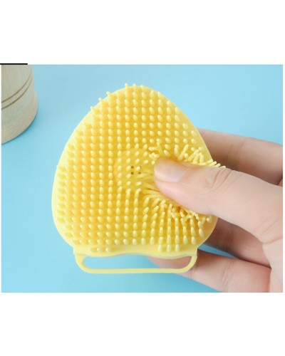 Універсальна силіконова щітка для купання, миття посуду, купання Silicone Massage Bath Brush