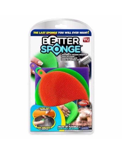 Better Sponge - гибкие силиконовые щетки для дома