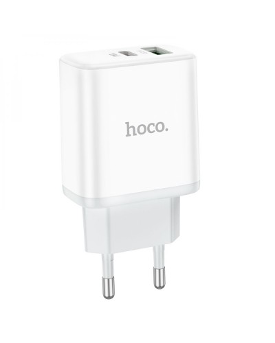 Сетевое Зарядное Устройство Hoco C105A Stage dual port PD20W+QC3.0