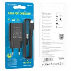 Сетевое Зарядное Устройство Borofone BA68A Micro 1USB 2.1A