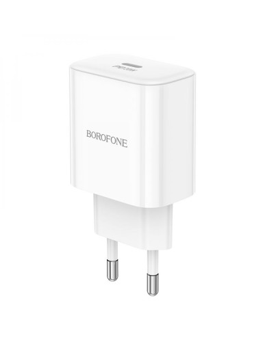 Сетевое Зарядное Устройство Borofone BA81A 1USB-C PD/QC 20W