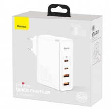 Сетевое Зарядное Устройство Baseus GaN2 Pro Quick Charger 2C+2U 100W CCGAN2P-L