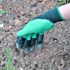 Садові рукавички з кігтями Garden Genie Gloves