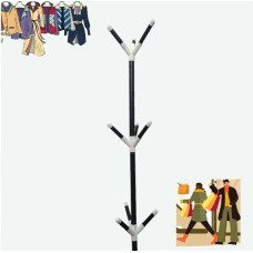 Підлогова вішалка-стійка для одягу Coat Rack 16 гачків BR00053