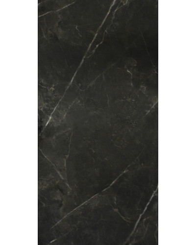 Самоклеящаяся глянцевая РЕТ-панель под цвет структуры (Пастельный сверхтемный Черный базальт) 600х300х2.5 мм