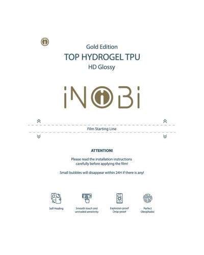 ПОШТУЧНО Гидрогель плёнка для ноутбука iNobi GOLD NG-001 / (глянцевая)