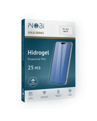 Гідрогель плівка iNobi GOLD PG-012 Korean / 25 штук (матова)