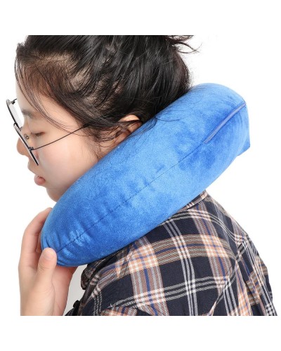 Універсальна подушка для подорожей — дорожня подушка Foam Travel Pillow