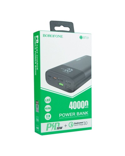 Power Bank Borofone DBT01 PD18W+QC3.0 40000 mAh