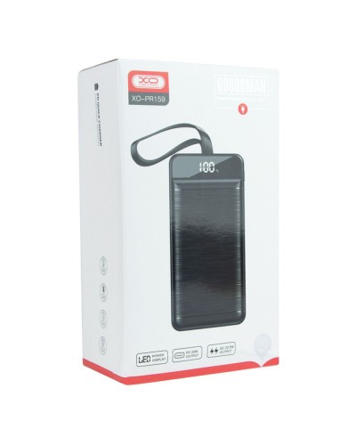 Power Bank XO PR159 QC22.5W PD20W 60000 mAh