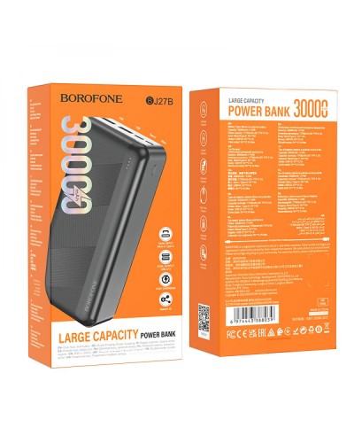 Power Bank Borofone BJ27B Pindar 30000 mAh