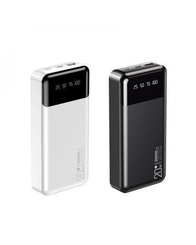 Power Bank XO PR192 PD20W/QC18W digital light display 20000 mAh